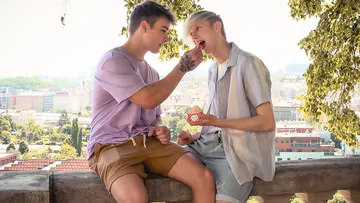 Sexy boy fucking ass