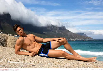 Handsome model Johnny Bloom