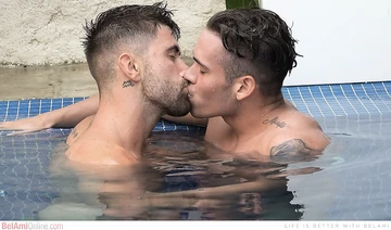 Gay studs bareback fucking