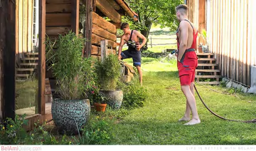 Cute gay boys bareback fucking