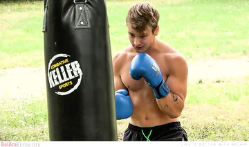 Sexy fit boy getting boned
