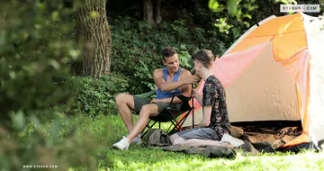 Camping trip boys fucking