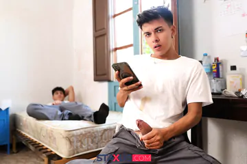 Latino boys wanking and fucking