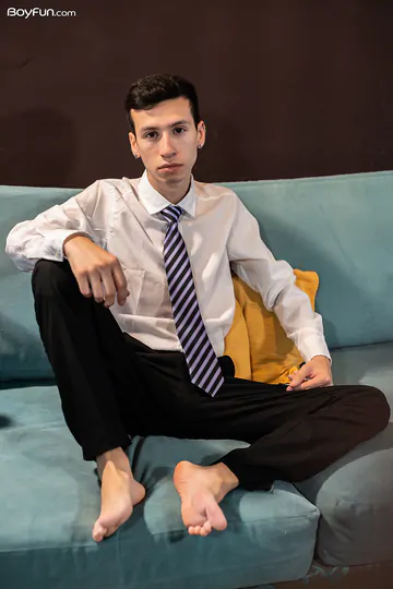 Boy fucking himself with a dildo