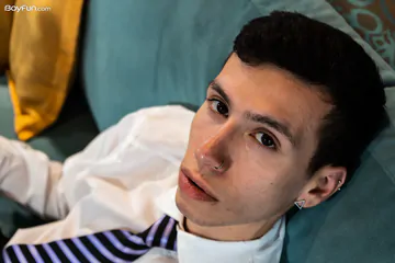Boy fucking himself with a dildo