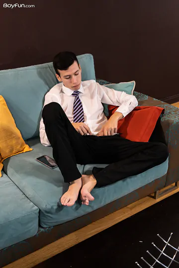 Boy fucking himself with a dildo