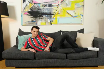 Cute gay boy with a nice dick
