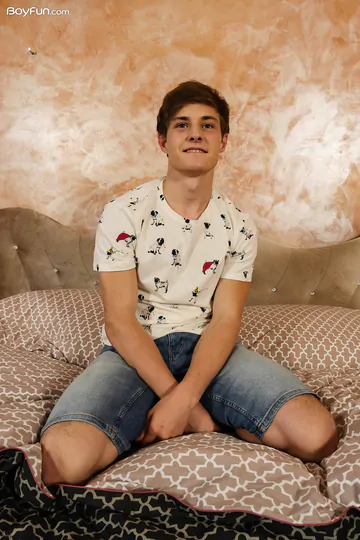 Handsome boy with a fit body