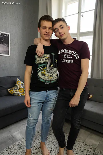 Boys fucking each others butts