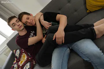 Boys fucking each others butts