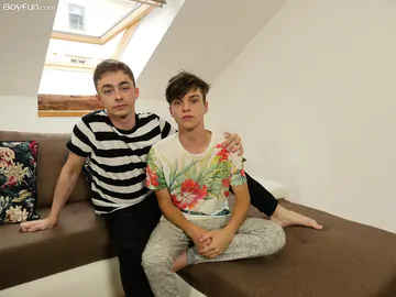 Boy with a hairy dick fucking ass
