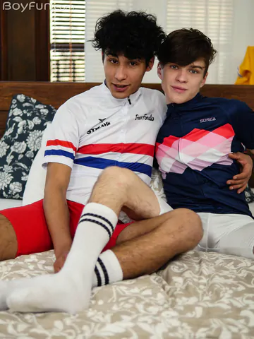 Boy with a long cock getting fucked