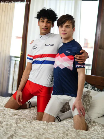 Boy with a long cock getting fucked