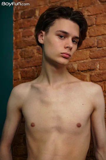Boy with a very thick penis