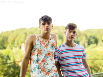Boys fucking in a bathroom