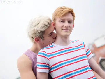 Redheaded guy getting ass fucked