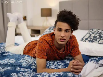 Sexy boy with a small penis