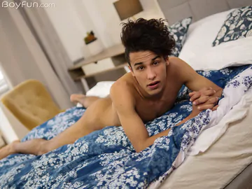 Sexy boy with a small penis