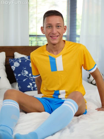 Cute guy showing cock and ass