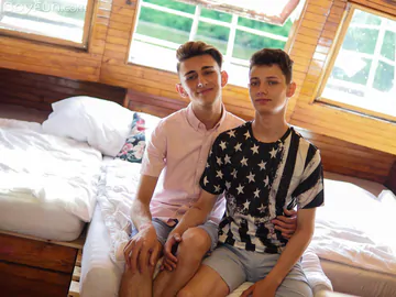 Handsome boy getting fucked hard