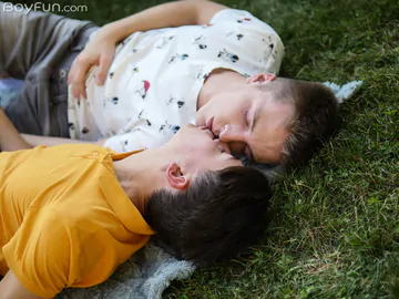 Sexy boy fucking bareback