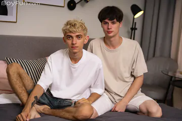 Skinny big dick twink fucking ass