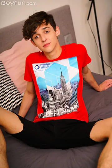 Gay boy with a smooth asshole