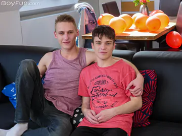 Sexy boy getting his butt banged