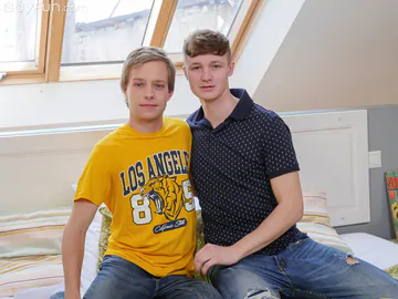 Two hot guys with beautiful dicks