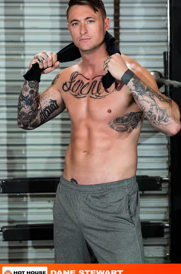 Gay porn stars fucking in the gym