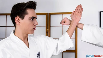 Sexy boy fucking his buddy