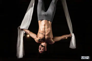 Fit Asian man getting fucked