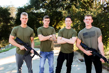 Foursome porn with sexy Blake Effortley