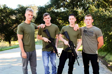 Foursome porn with sexy Blake Effortley