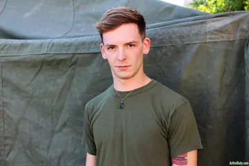 Cute guy showing his hard dick