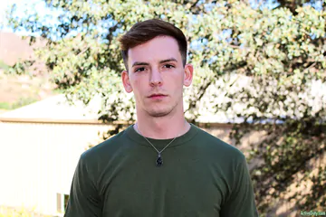 Cute guy showing his hard dick