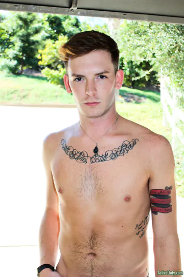 Cute guy showing his hard dick