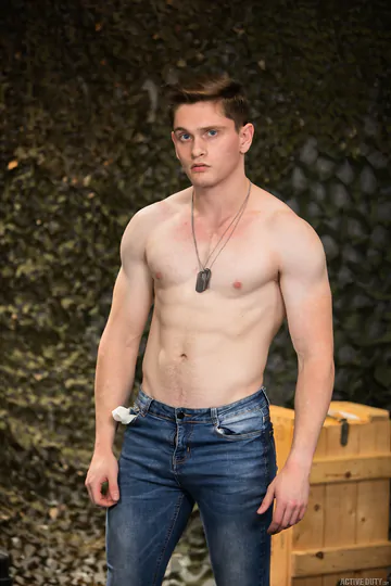 Army guys taking turns fucking each other