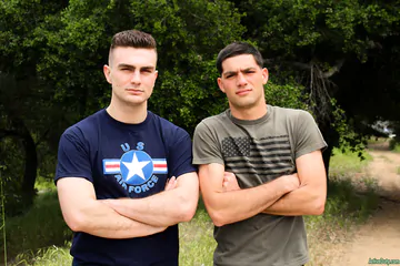 Army guys sucking dick and fucking ass