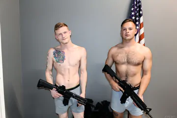 Guy with a hairy chest fucking