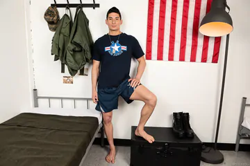 Sexy Army guy fucking his buddy