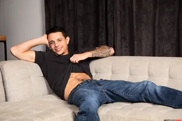 Cute twink getting fucked by a jock