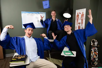 Threesome in the class room