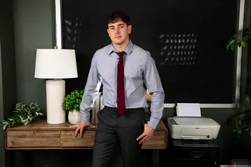 Business guys fucking in the office