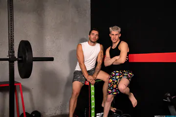 Sexy blonde jock getting fucked