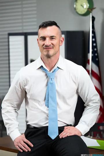 Guys in a classroom having sex