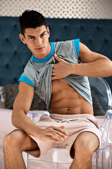 Sexy Bart Cuban getting naked