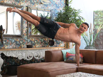 Threesome porn from Belami Online