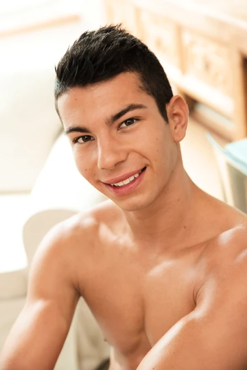 Handsome boy with a smooth ass