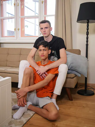 Cute Latino twink getting fucked